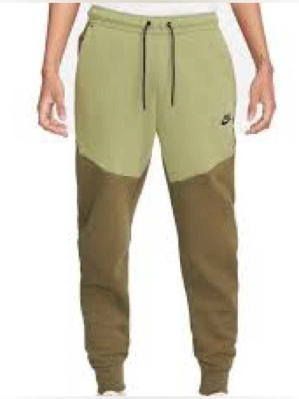 NWT 🟢 Mens Nike Sportswear Tech Fleece Jogger Pants Green 🟢